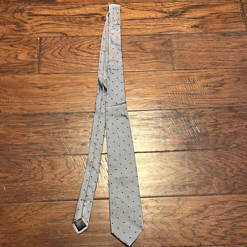 Polka Dot Tan Tie